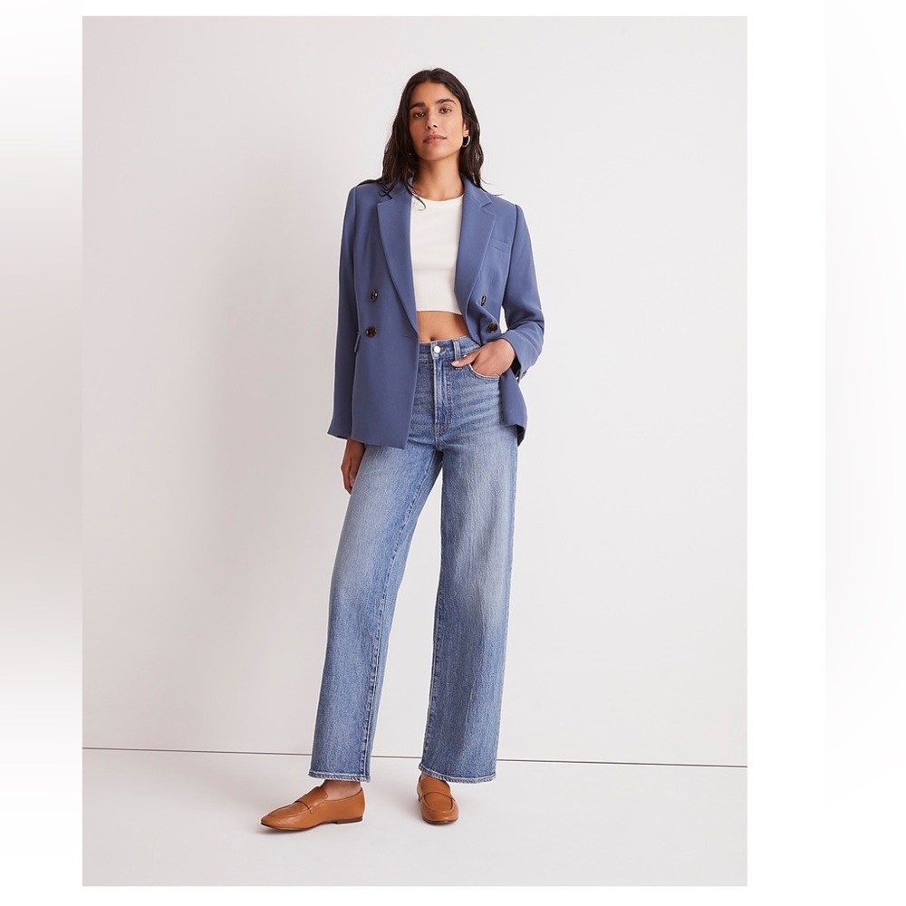 Madewell Perfect Vintage Wide-Leg Jean Petite